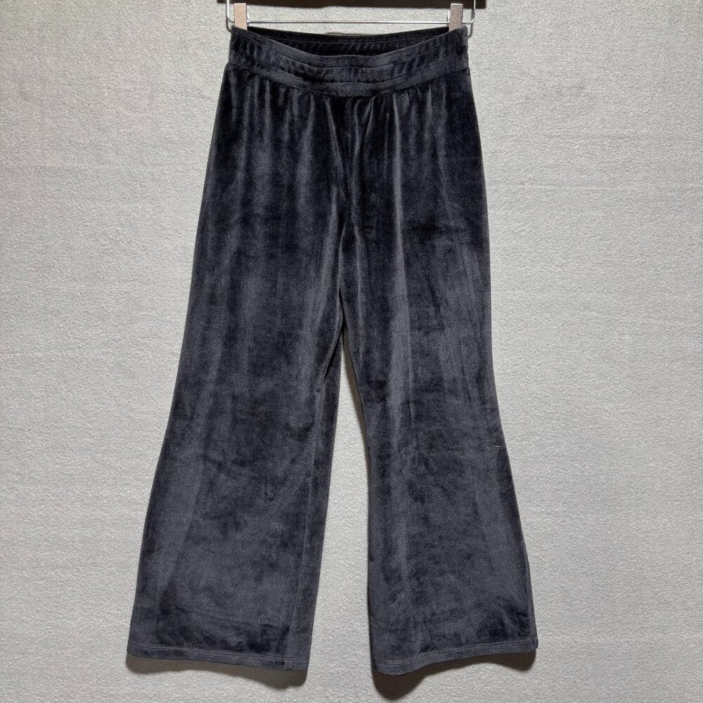 Zella Girl's Cosmos Black Velour Pants Size XL NWOT